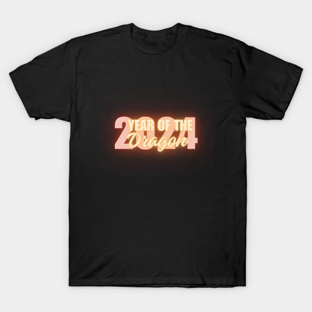 2024 Year of the Dragon Lunar Chinese New Year Tshirt T-Shirt by RJKandme
